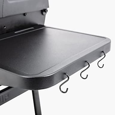 Char-Griller® Grillin' Pro 3-Burner Propane Gas Grill in Black with 40,800 BTU, Cast Iron Grates and Warming Racks, 630 Cooking Square Inches, Model E3001 - Image 10