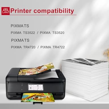 Skyink Remanufactured Ink Cartridge Replacement for Canon Ink 275XL 276XL PGI275 CLI276 PG-275 CL-276 XL for Pixma TS3500 TS3522 TS3520 TR4700 TR4720 TR4722 Printer (2- Pack Combo Black Color) - Image 2