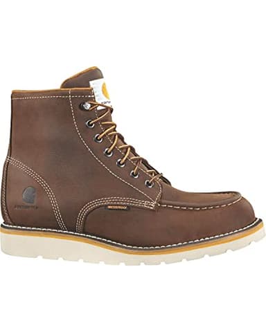 Carhartt Footwear CMW6095 6-Inch Waterproof Wedge Boot - 8 M - Dark Brown - Image 2