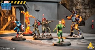 Marvel: Crisis Protocol Nick Fury, Sr. & Howling Commandos Character Pack - Smash Hydra with This Elite Team! Tabletop Superhero Game, Ages 14+, 2 Players, 90 Min Playtime, Made by Atomic Mass Games - Image 5