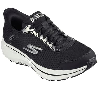 Skechers Men's Hands Free Slip-ins Go Run Consistent 2.0 Empowered Sneaker, Black/White, 8 - Image 6