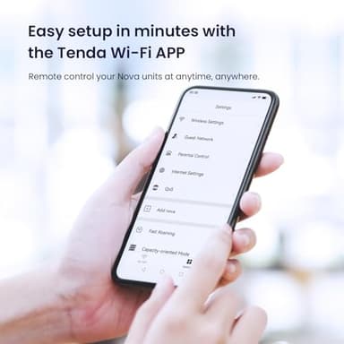 Tenda Nova Mesh WiFi System MW6 - Covers up to 4-6 Bedroom Houses- AC1200 Whole Home WiFi Mesh System - Gigabit Dual-Band Mesh Network - Replaces Wireless Router and WiFi Extender - 3-Pack - Image 5