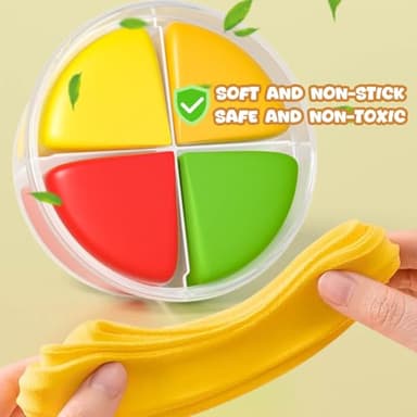 Air Dry Clay Kit - Modeling Clay for Kids mit Sculpting Tools und Tutorial, Ultra Light & Soft, Safe & Non-Toxic, DIY Model Magic Clay 12 Cans 48 Colors, Creative Art Crafts Toys Gifts for Girls Boys - Image 4