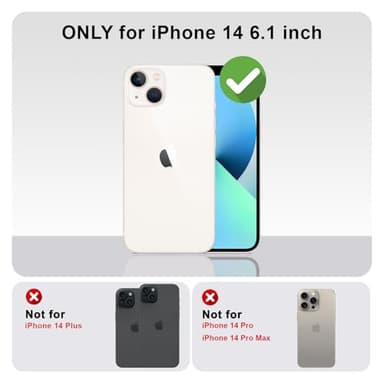 Yeddabox for iPhone 14 Case Cute Striped Phone Case Soft TPU Slim Shockproof Phone Cover for Women Girls, Blue and White - Image 2