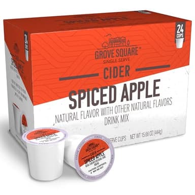 Grove Square Cider Pods, Variety Pack, Single Serve (Pack of 24) (Packaging May Vary) - Image 1
