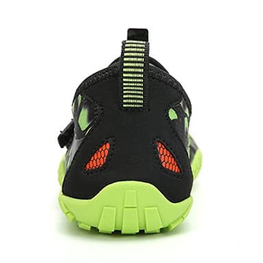 UBFEN Water Shoes for Kids Boys Girls Aqua Socks Barefoot Beach Sports Swim Pool Quick Dry Lightweight Toddler Little Big Kid A Green 5 Big Kid - Image 9