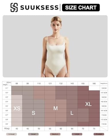 SUUKSESS Women Square Neck Lace Bodysuit Double Lined Sleeveless Spaghetti Strap Tank Top (Black,M) - Image 5