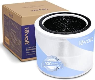 LEVOIT Core 200S-P Replacement Filter, Genuine Core 200S-RF Air Purifier Filters, Supports HEPA Sleep Mode, High-Efficiency Activated Carbon for Removal of Smoke, Odor, Allergens, Pollen, 1 Pack - Image 1