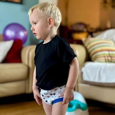 BIG ELEPHANT 10 Pack Toddler Potty Training Pants, Absorbent Underwear for Baby Boys, 2T - Image 3