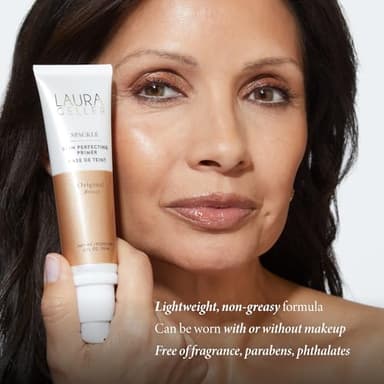 LAURA GELLER NEW YORK Spackle Primer - Bronze - Super-Size 2 Fl Oz - Hyaluronic Acid Makeup Primer for Mature Skin - Image 8