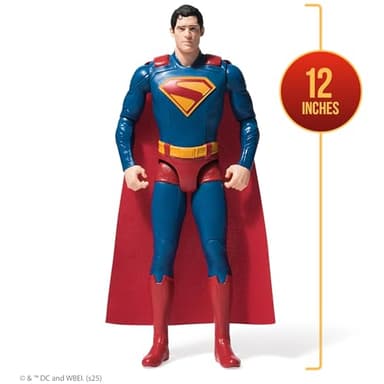 DC Comics, Superman, Green Lantern, Hawkgirl, and Mr. Terrific 4-Pack, 12-Inch Action Figure Set, Superhero Toys for Kids Ages 4 and Up - Image 3