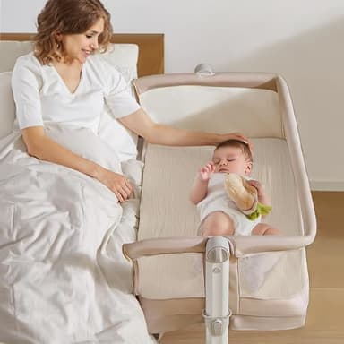 lulumoon Muslin Bassinet Sheets for Baby: Soft Bedside Sleeper Bassinet Fitted Sheets for Boys and Girls - Image 3