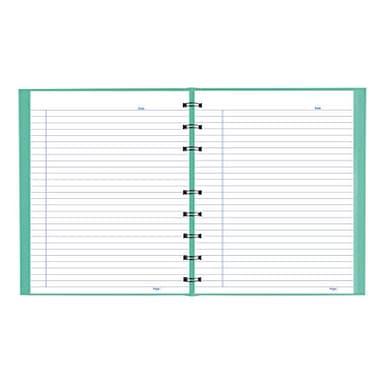 Blueline Classy NotePro Notebook, Ruled, Hard Cover, Aqua, 9.25" x 7.25", 150 Pages (A35C.85) - Image 5