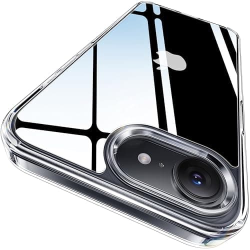 CASEKOO for iPhone 16e Case Crystal Clear, [12FT Military-Grade Protection][Never Yellow Technology] Transparent Slim Cover Women Men for iPhone 16e PhoneCase 6.1 inch, Clear - Image 1