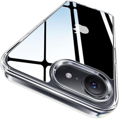 CASEKOO for iPhone 16e Case Crystal Clear, [12FT Military-Grade Protection][Never Yellow Technology] Transparent Slim Cover Women Men for iPhone 16e PhoneCase 6.1 inch, Clear - Image 1