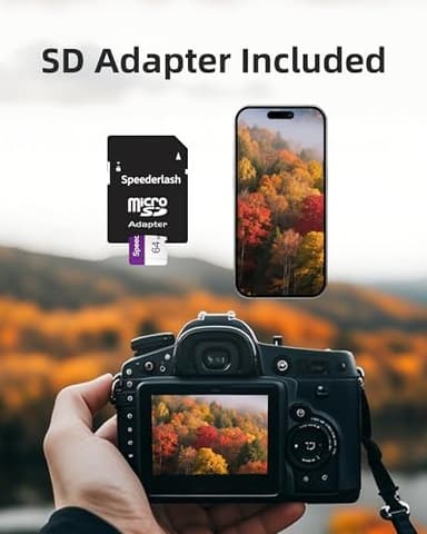 Speederlash Memory Card 32GB 5 Pack, Blank Digital Storage Media, Electronic Memories - Image 6