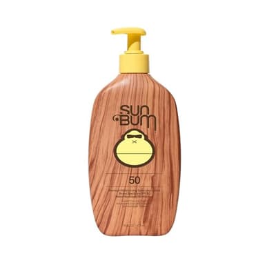 Sun Bum Original SPF 50 Sunscreen Body Lotion - Broad Spectrum Moisturizing Sunscreen with Vitamin E - Hawaii 104 Act Compliant (Made Without Octinoxate & Oxybenzone) - 16 oz - Image 1