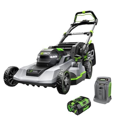 EGO Power+ Electric Lawn Mower, Self-Propelled Cordless with Touch Drive, Includes 56V 7.5Ah Battery and Rapid Charger – LM2125SP - Image 1