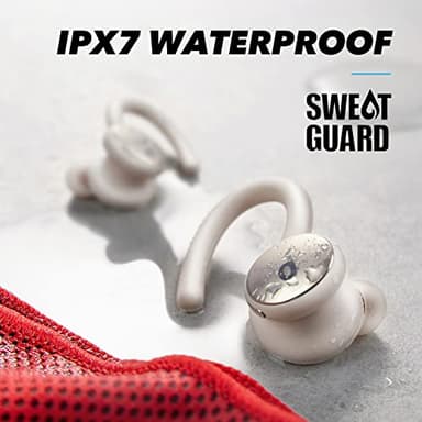 soundcore by Anker Sport X10 True Wireless Bluetooth Sport Earbuds, Rotatable Over-Ear Hooks for Ultimate Comfort and Secure Fit, Deep Bass, IPX7 Waterproof, Sweatproof, Fast Charge, App, Gym, Running - Image 4