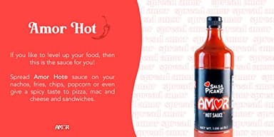 Amor Hot Sauce 33 Oz ( Pack of 2 ) - Image 6