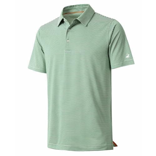Golf Shirts for Men Dry Fit Moisture Wicking Casual Sport Short Sleeve Mens Golf Polo Shirts - Image 1