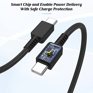 2Pack 45W Super Fast Charger Type C 6ft, USB C Wall Charging Block Plug and Long Android Phone Charger Cable Cord for Samsung Galaxy S25/S24 Ultra/S23+/S22 Plus/S21/S20/Note 20/iPhone 17 16 15 Pro Max - Image 2