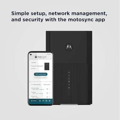 Motorola MG8725 WiFi 6 Router + Multi-Gig Cable Modem | 2-in-1 Device | Approved for Comcast Xfinity, Cox, Spectrum| Up to 6000 Mbps | DOCSIS 3.1 | AX6000 | [Not compatible with Xfinity 5G internet] - Image 6