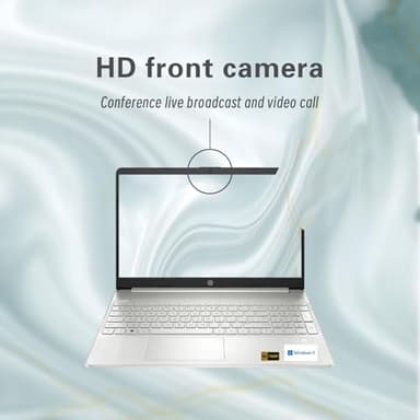HP Laptop| 15.6" HD | Intel Processor | 16GB DDR4 RAM | 512GB SSD | Intel UHD Graphics | Win11 Pro | 720p HD Camera | WiFi & Bluetooth | School, Business & Productivity - Image 6