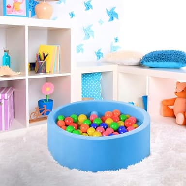 Play Balls for Ball Pit, Plastic Crush Proof, Phthalate & BPA Free, Assorted Colors. (1000 Balls) - Image 8