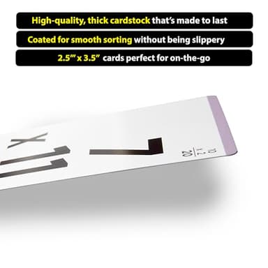 Award-Winning Math Flash Cards Set: 600 Facts for Addition, Subtraction, Multiplication & Division - 10 Fun Learning Games - Perfect for Kids Ages 5-10, Grades 1-6 - Gift-Ready & Teacher-Approved - Image 5