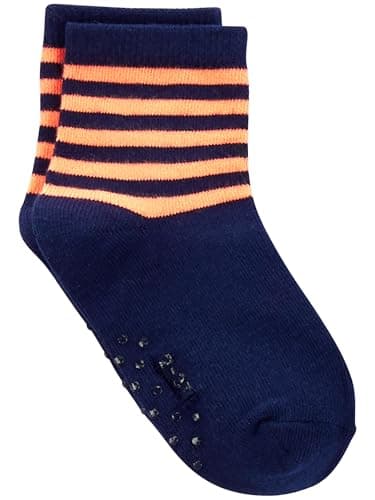 Simple Joys by Carter's Baby 12-Pack Socks, Multicolor/Dinosaur/Stripe, 4T - Image 4