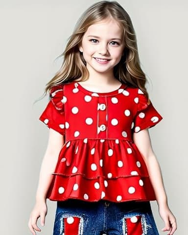 NZRVAWS Girl Clothes Toddler Girls Summer Outfit Heart Tank Top+Pink Shorts 2 Piece Clothing for Girl 1 2 3 4 5 6 7 T - Image 4