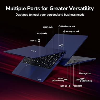 NIMO 15.6" IPS FHD-Gaming-Laptop, 8 Cores AMD Ryzen 7 6800H 32GB DDR5 RAM 2TB SSD (Beat Intel i7-12700H, Up to 4.7GHz) AMD Radeon 680M GPU-Computer with 100W Type-C Backlit Keyboard - Image 6