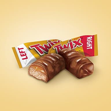 TWIX Minis Size Caramel Chocolate Cookie Candy Bars Bulk Pack, Sharing Size, 9.7 oz Bag (Pack of 8) - Image 3