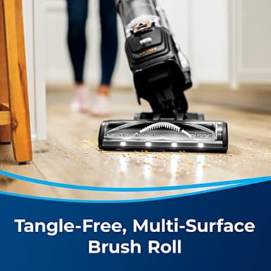 BISSELL SurfaceSense Allergen Lift-Off Pet Upright Vacuum, with Tangle-Free Multi-Surface Brush Roll, LED Headlights, & Lift-Off Technology - Image 6