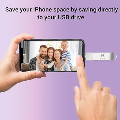 Genuine Apple MFi Certified iPhone USB Flash Drive 256GB - Real Capacity - No Fake Storage, Genuine Lightning, encrypted Auto Backup Photo Stick for iPhone iPad Photos/Videos - Avoid Fake MFi Clones! - Image 7