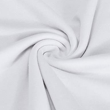 EaseWay Women's Basic Adjustable Spaghetti Strap Cami Under Mini Dress White - Image 5