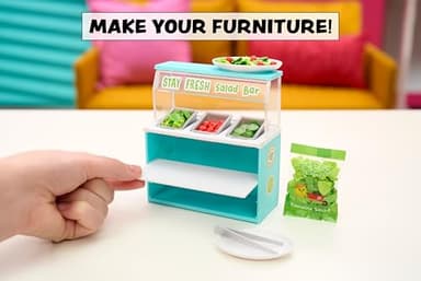 MGA's Miniverse Make It Mini Spaces Furniture, Mystery Surprise Packaging, Mini Collectibles, Replica Food, Replica Plants, Customize, DIY Crafts, Hobby, Collectors, Display, Gifts, 8+ - Image 3