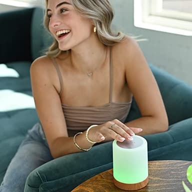 Friendship Lamps by LuvLink – No Subscription WiFi Touch Lamp for Long Distance Relationships, Couples, Friends & Family - Gift Ready (Set of Six) - Image 5