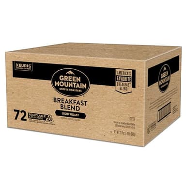 Green Mountain Coffee Roasters Breakfast Blend Single-Serve Keurig K-Cup Pods, Light Roast Coffee, 72 Count - Image 12