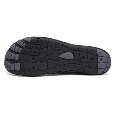 Hiking Barefoot Shoes for Women Men Breathable & Non-Slip Athletic Footwear Wide Toe Water Shoes,Designed for Walking,Running&Swimming Black - Image 3