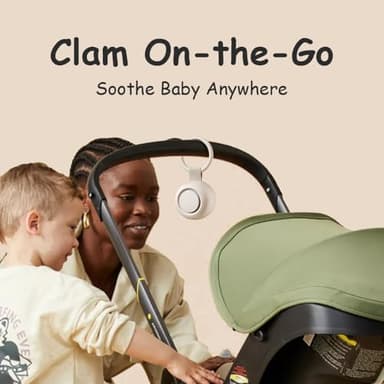 Portable Sound Machine for Baby Kids | White Noise | Sleep Soother | 16 Soothing Sounds | Timer | Memory Function | 30H | Shush | Travel | Registry Gift | Newborn Essentials | Extended Battery Edition - Image 3