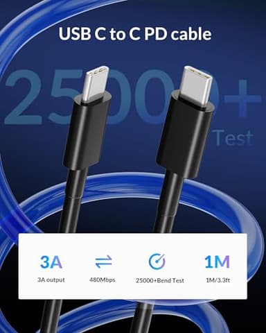 3-Port USB C Car Charger for iPhone 17/Air/16/16e/15 Pro Max Plus, 70W PD&QC Fast Charging USB-C&A Car Charger + USBC Cable for iPad, Galaxy, Android Accessories Cigarette Lighter Adapter - Image 5