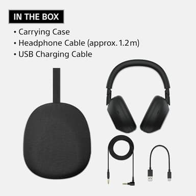 Sony WH-1000XM6 The Best Noise Canceling Wireless Headphones, HD NC Processor QN3, 12 Microphones, Adaptive NC Optimizer, Mastered by Engineers, Studio-Quality, 30-Hour Battery, Platinum Silver - Image 9