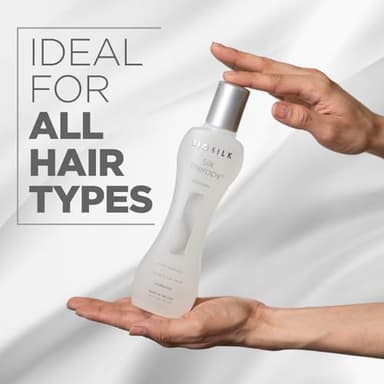 BioSilk Silk Therapy Original, Reconstructing Treatment For Adding Shine & Helping Prevent Split Ends, Sulfate, Paraben, & Cruelty-Free, 5.64 Oz - Image 2