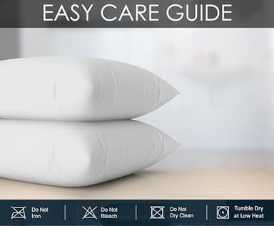 ZUPERIA Throw Pillows 20x20 (Pack of 2), Premium Filling Down Alternative Throw Pillows Insert for Decorative Indoor Pillows, Throw Pillows for Bed, Couch and Living Room - Image 7