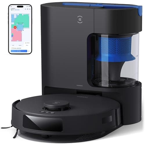 ECOVACS DEEBOT N20 Plus Robot Vacuum and Mop,with Bagless Self Emptying Station,8000Pa Powerful Suction,Anti-Tangle Technology,45-Day Capacity,300 Minutes Runtime,Perfect for Pet Hair - Image 1