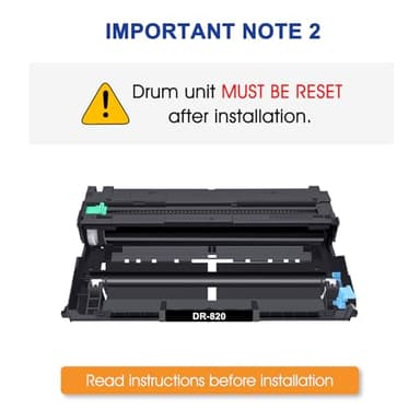 DR820 DR-820 Drum Unit DR 820 HL-L6200DW Compatible for Brother DR820 for HL-L6200DW Drum Unit MFC-L5850DW MFC-L5900DW MFC-L5700DW HL-L5200DW HLL6200DW L6200DW L5200DWT Printer 2 Pack - Image 3