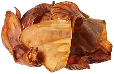 Amazon Brand - Wonder Bound Whole Pig Ears, Single Ingredient, Highly Digestible, Dog Treats for Puppy and Large/Medium Dogs, Pork, 18 count, 12.7 ounce (Pack of 1) - Image 5