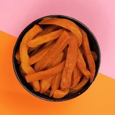 Yammy Dried Sweet Potato Sticks (18 Pack) - 1 Ingredient Healthy Asian Snack for Adults & Kids (Japanese, Korean, Chinese Food) - Vegan, Gluten-Free, 3g Protein, 4g Fiber, 12 Vitamins & Minerals, 2.5oz - Image 4